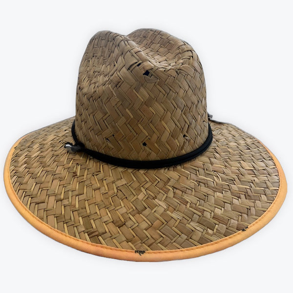 MIDTOWN VACAY STRAW HAT - GOLDEN PALMS