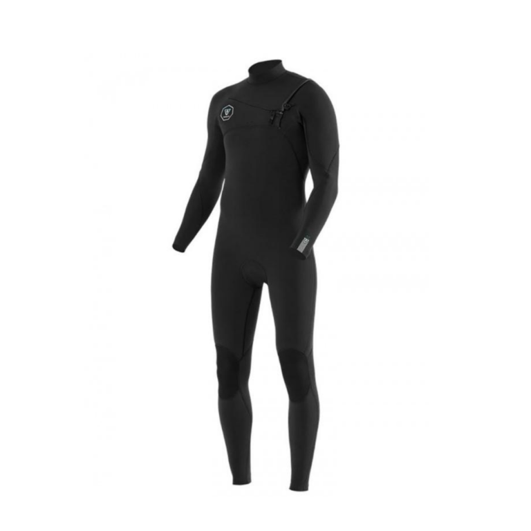 VISSLA 7 SEAS 4/3 FULL CHEST ZIP - BLK