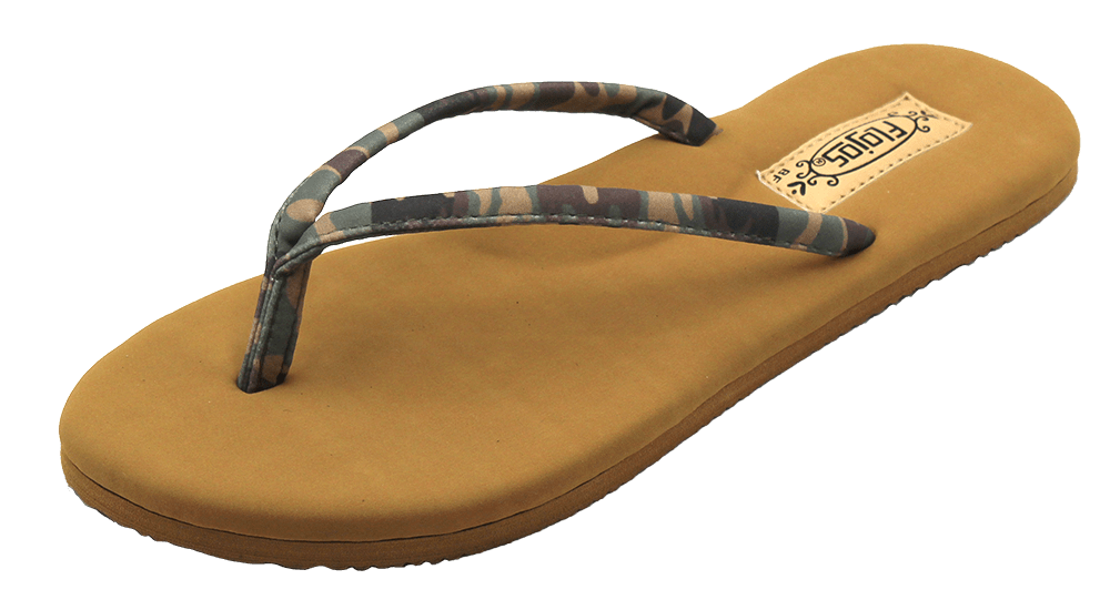 FLOJOS FIESTA WOMENS SANDAL - CAMO / TAN