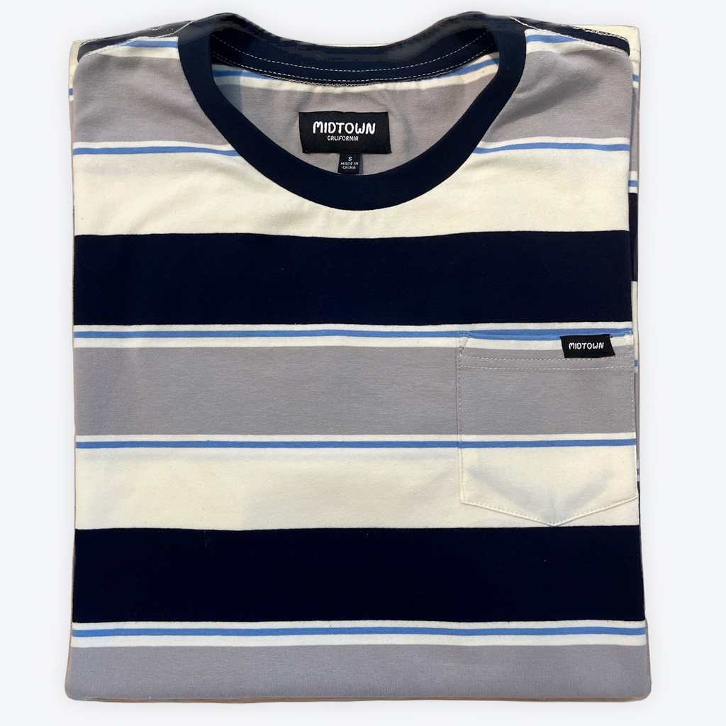 MIDTOWN CRUZER PKT TEE - BLUE