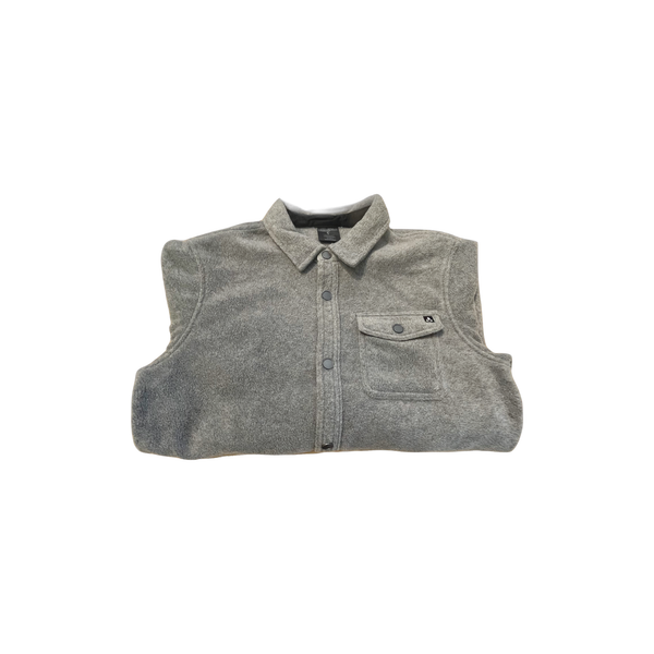 MIDTOWN RIVERMOUTH FLEECE JACKET - COBBLESTONE