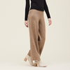 GRADE & GATHER STRAIGHT LEG KNIT PANTS - TWIG