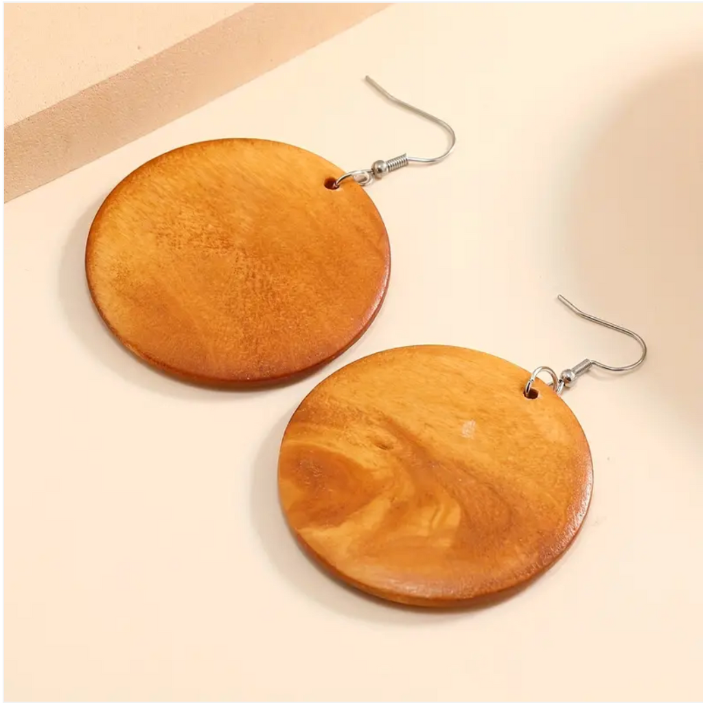 SUNNY CALIFORNIA FULL MOON EARRINGS