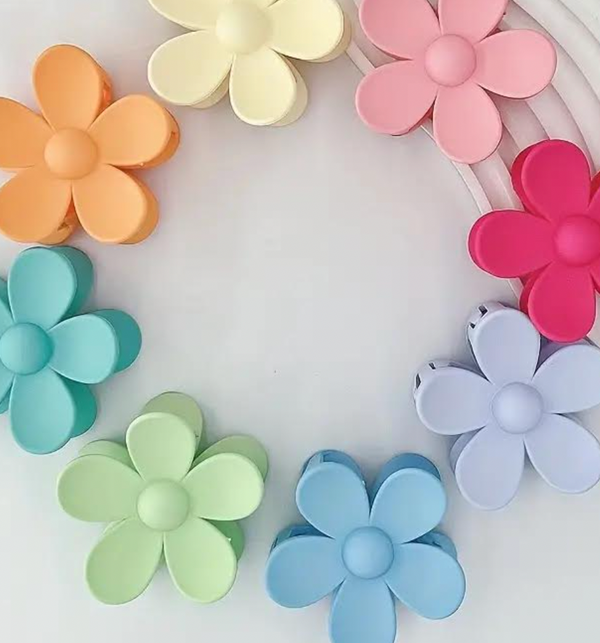 HOUSE FLOWER HAIR CLAW CLIP