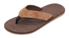 FLOJOS FIJI MENS SANDAL - BROWN / GUM