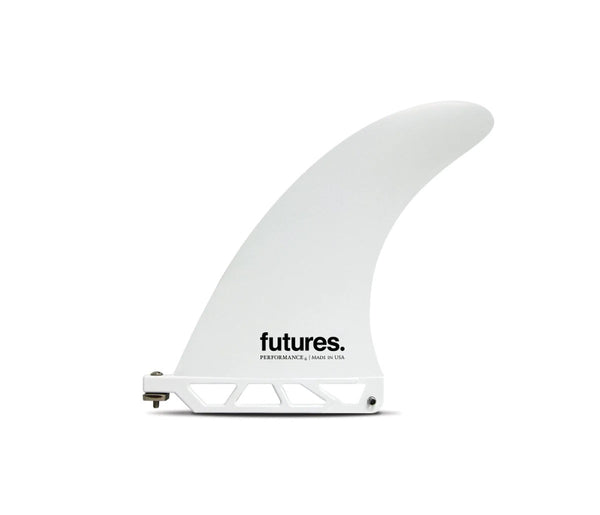 FUTURES FINS PERFORMANCE THERMOTECH SINGLE FIN 6&quot; - WHITE