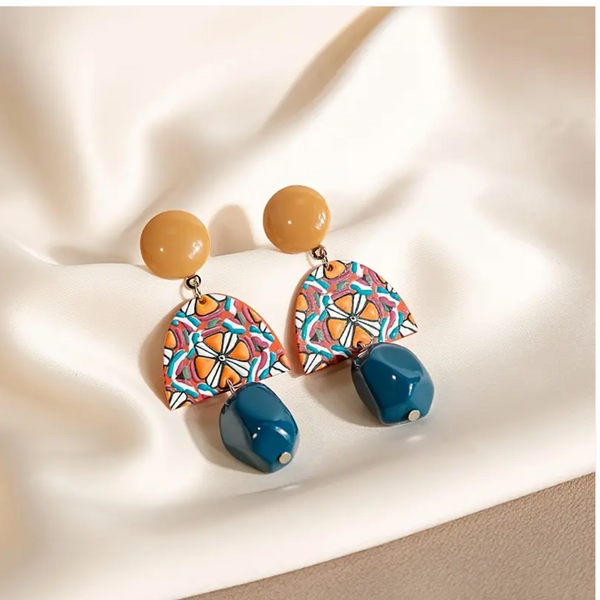 SUNNY CALIFORNIA DESERT STONE EARRINGS