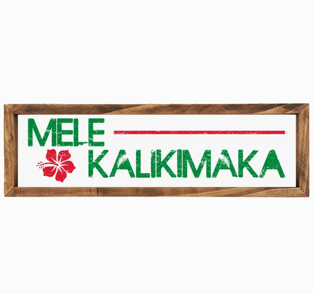 SOUTHERN MESA TRADING CO MELE KALIKIMAKA PRINT