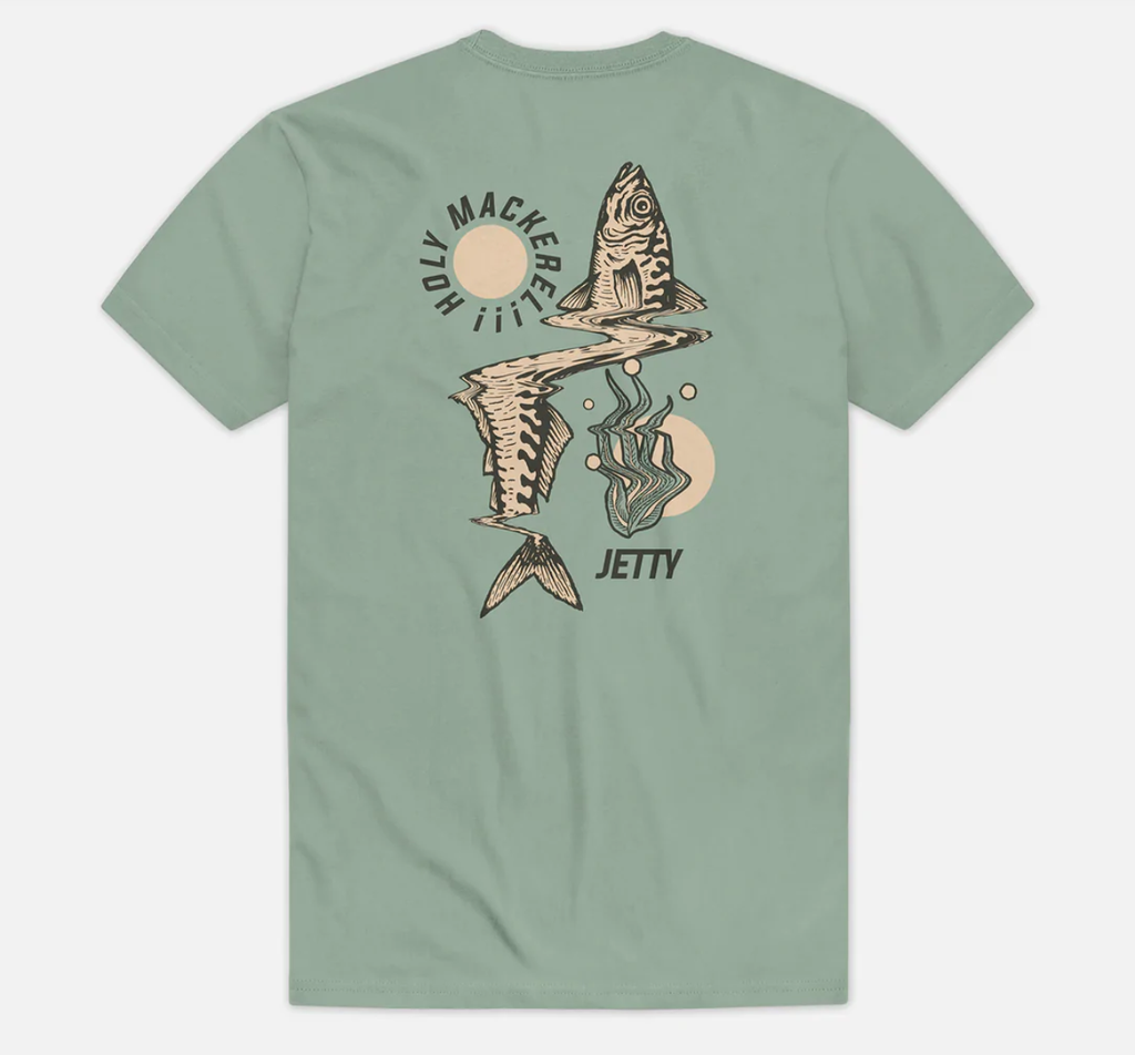 JETTY MACKERAL TEE - SAG