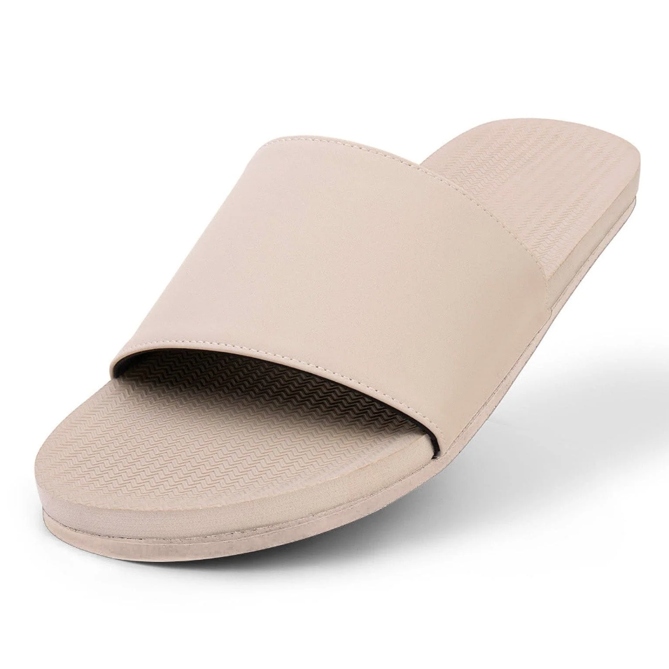 INDOSOLE WOMENS SLIDE SNEAKER SOLE - SEA SALT SOLE / SEA SALT