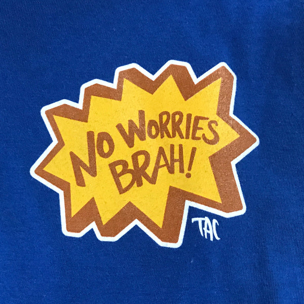 TAC PINEAPPLE BRAH T-SHIRT - ROYAL