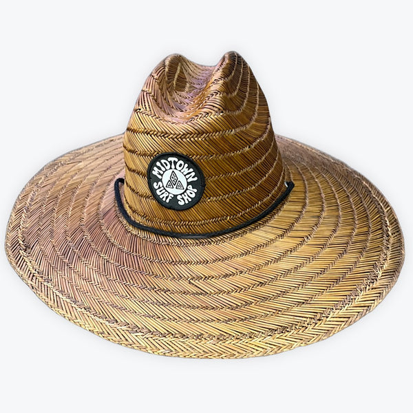 MIDTOWN LAS OLAS ELITE STRAW HAT - SEQUOIA