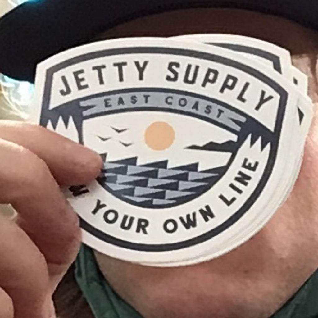 JETTY STICKER EAST COAST DRAW YOUR OWN LINE