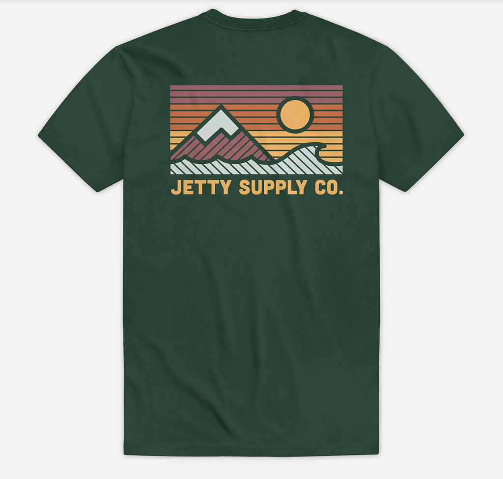 JETTY SEAMOUNT POCKET TEE - FGR
