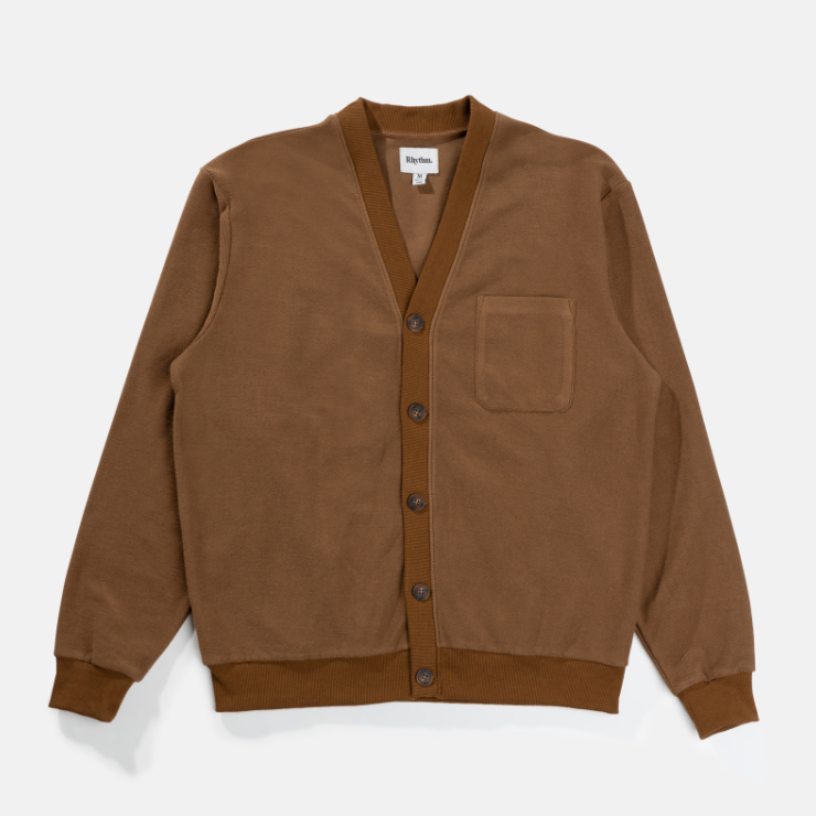 RHYTHM REVERSE TERRY CARDIGAN - CED