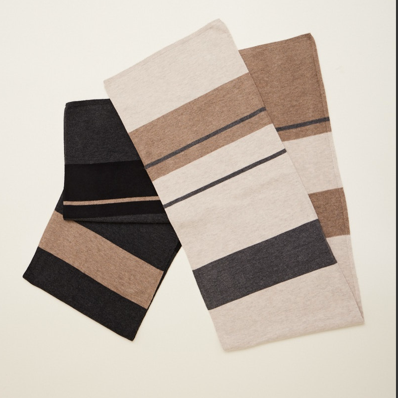 GRADE & GATHER KNIT SCARF