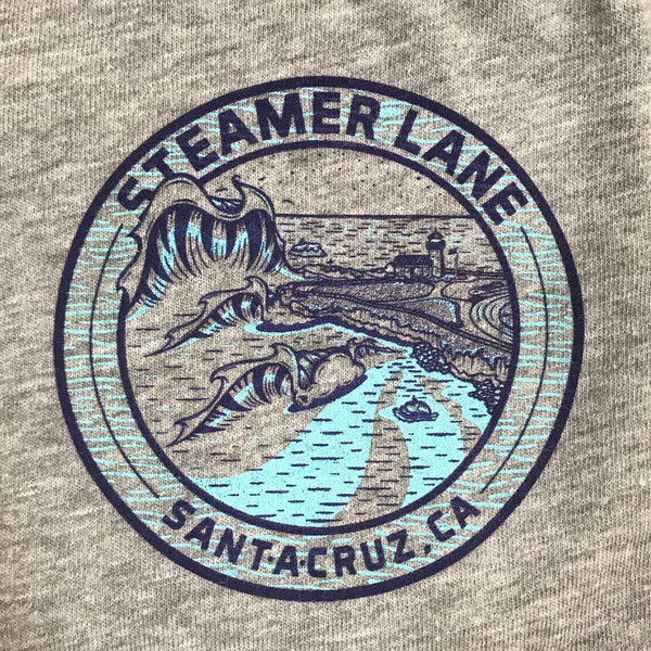 TAC STEAMER LANE T-SHIRT EDITION II - HEATHER GREY