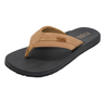 FLOJOS LEVEE MENS SANDAL - TAN / BLACK