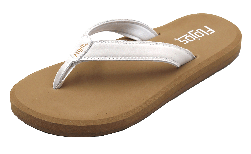 FLOJOS COLETTE WOMENS SANDAL - WHITE/ TAN