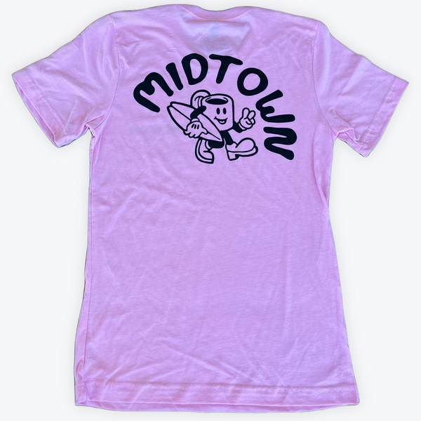 MIDTOWN COFFEE DUDE CLASSIC TEE - ROSE