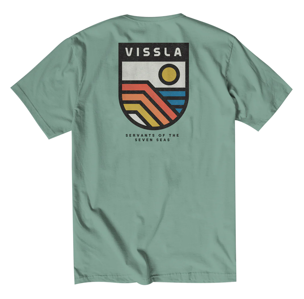 VISSLA ELEVATION ORGANIC PKT TEE - JDE