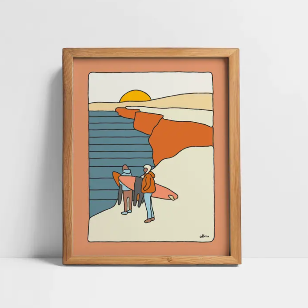 ALIMO SUNSET SESSIONS PRINT