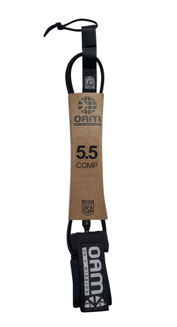 OAM COMP 5.5&#39; LEASH USA - BLACK