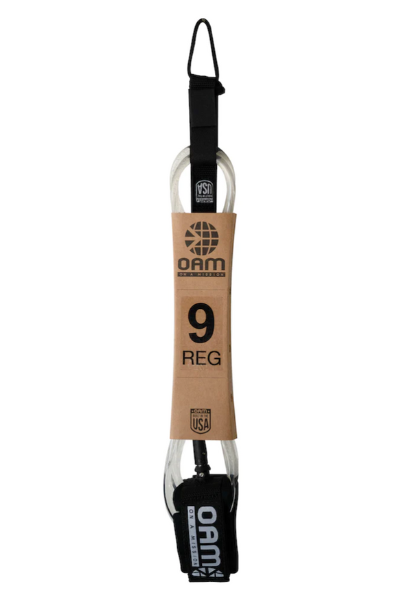 OAM REG 9&#39; LEASH USA - CLEAR