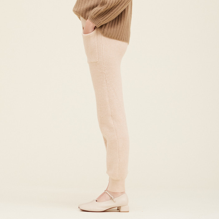 GRADE & GATHER SERRANO JOGGER PANT - OAT