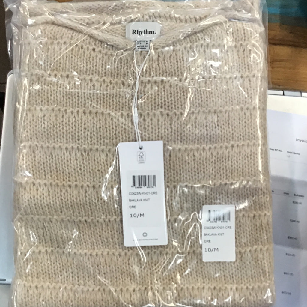 RHYTHM BAKLAVA KNIT - CRE