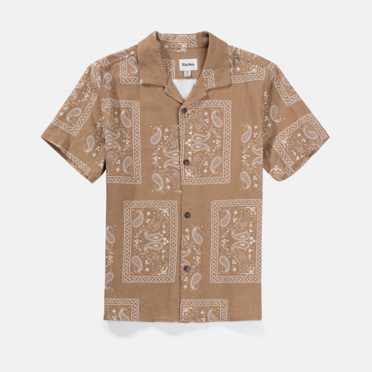 RHYTHM BORDER SS SHIRT - CED