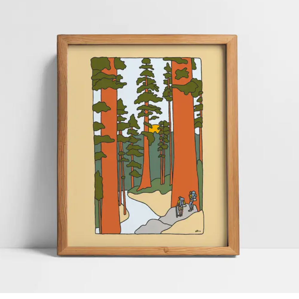 ALIMO REDWOOD ROAD PRINT