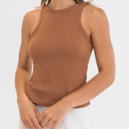 RHYTHM CLASSIC TANK TOP - CARAMEL