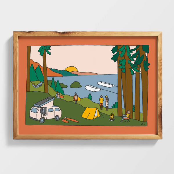 ALIMO CAMPING SESSIONS PRINT